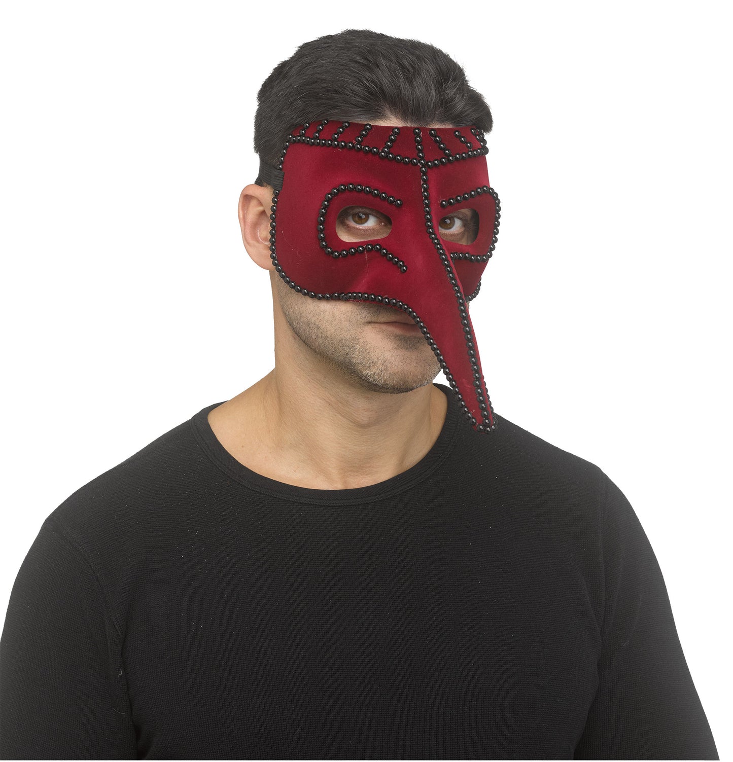 Pearl Accent Venetian Mask