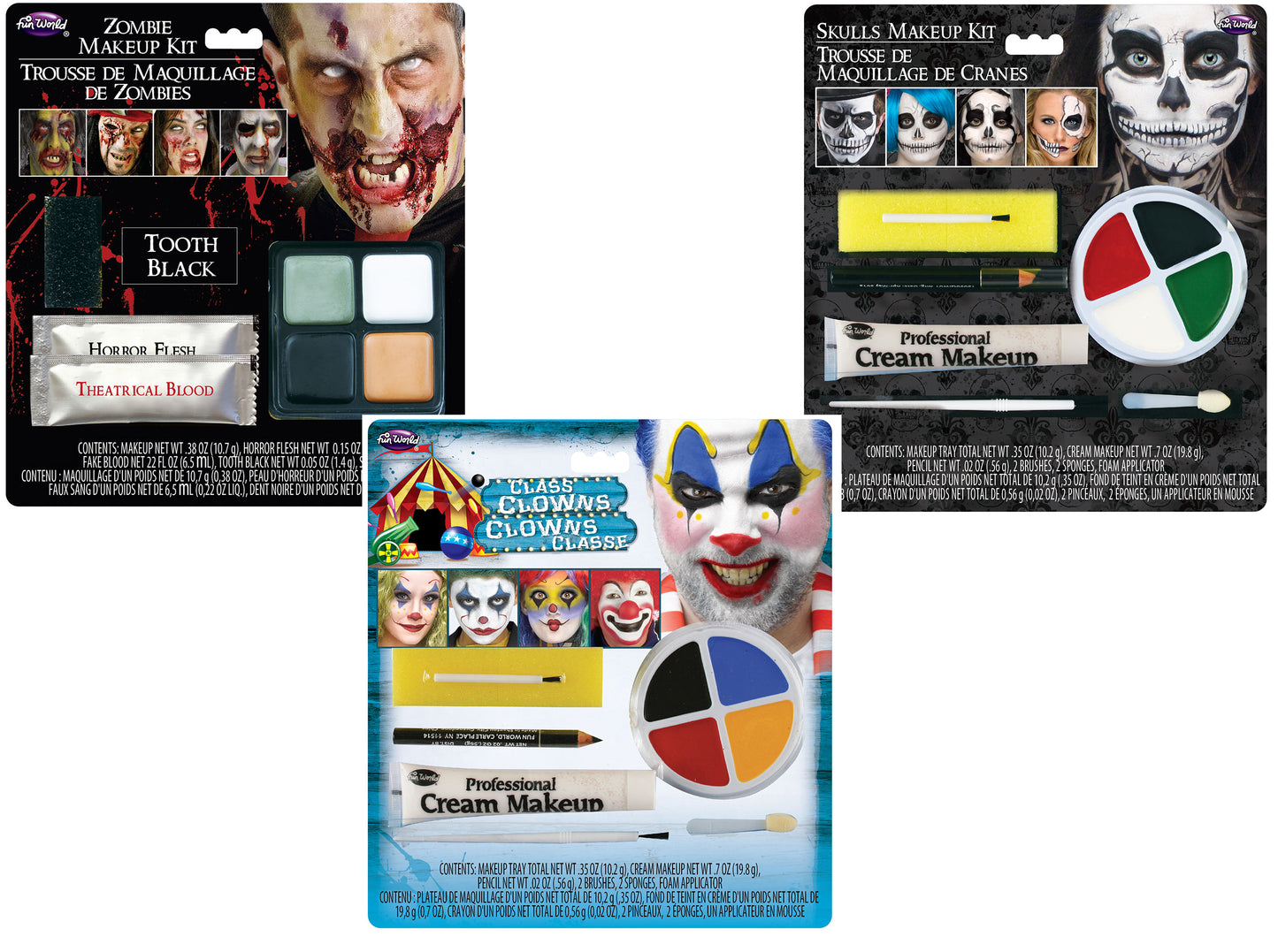 Family Makeup Character Kits