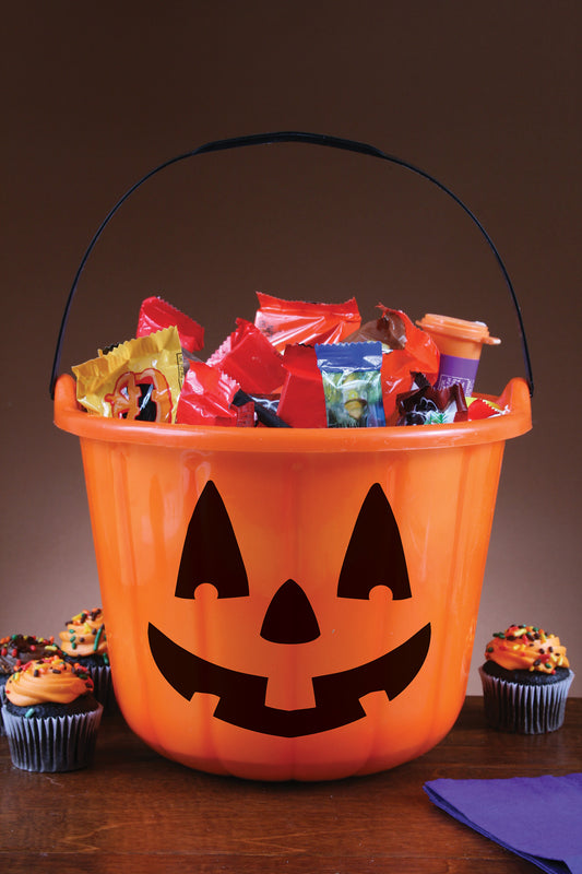 Trick or Treat Pumpkin Bucket