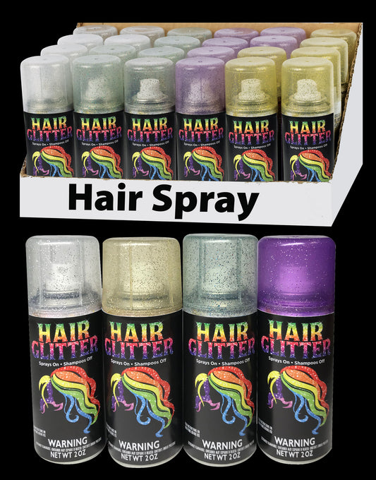 2 oz Glitter Hairspray