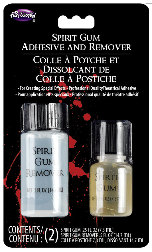 Spirit Gum Adhesive & Remover