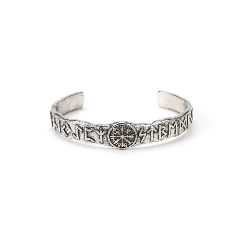 Viking Rune Compass Bracelet