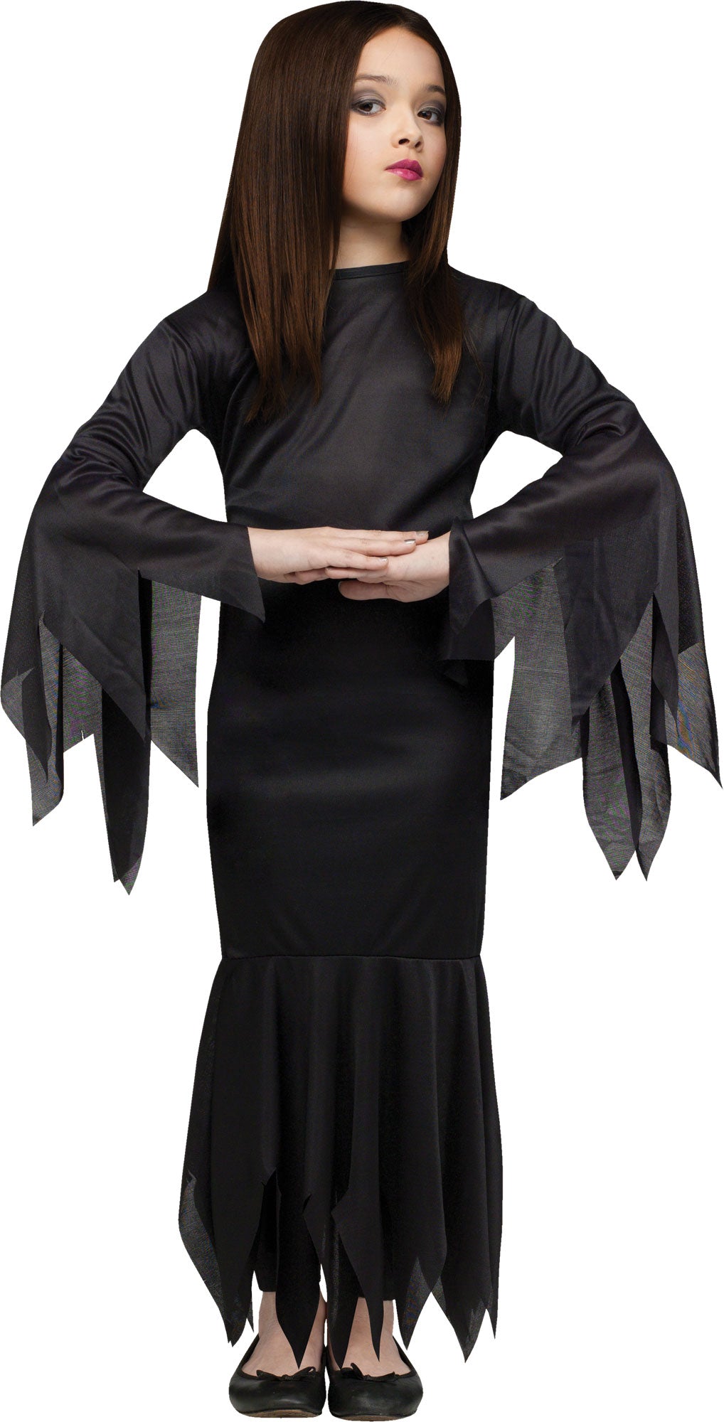 Morticia Child Costume