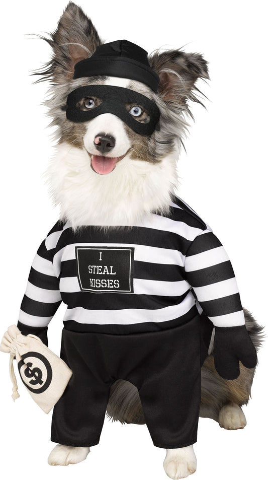 Robber Pup Pet Costume