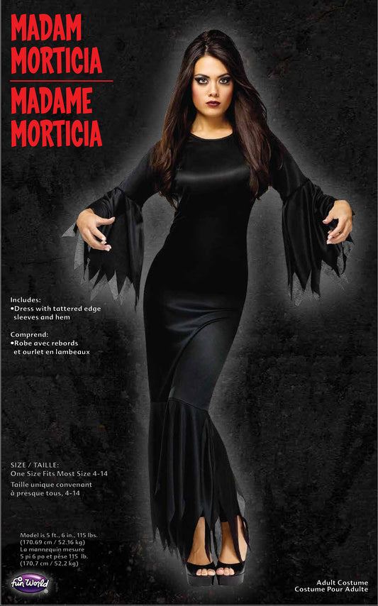 Madam Morticia Adult Costume