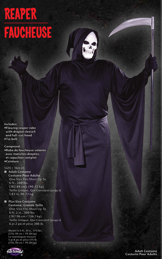 Grim Reaper Robe Adult Costume