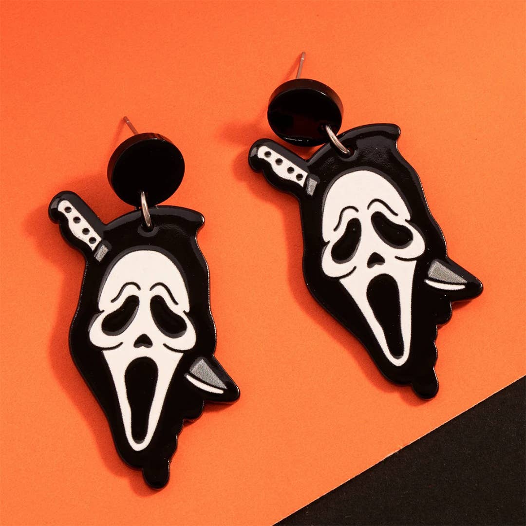 GhostFace Slasher Earrings