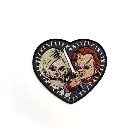 Bride of Chucky Stitch Heart Patch