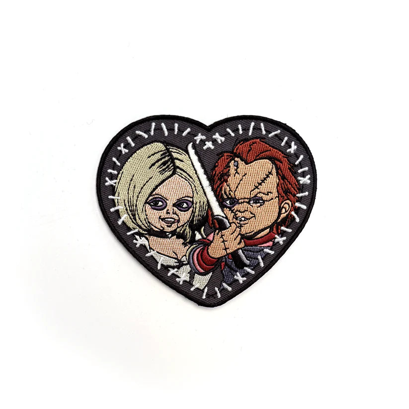 Bride of Chucky Stitch Heart Patch
