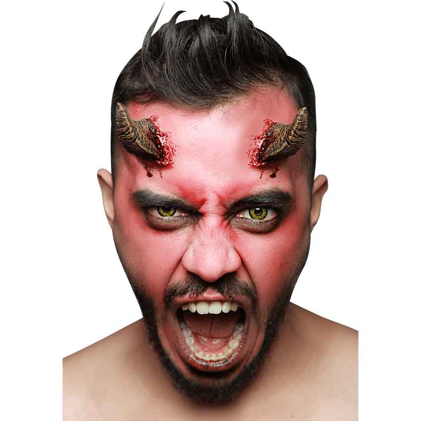 Demon Horns SFX Latex Appliance