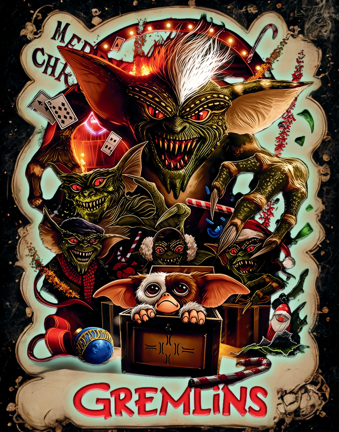 Gremlins Print 11x14