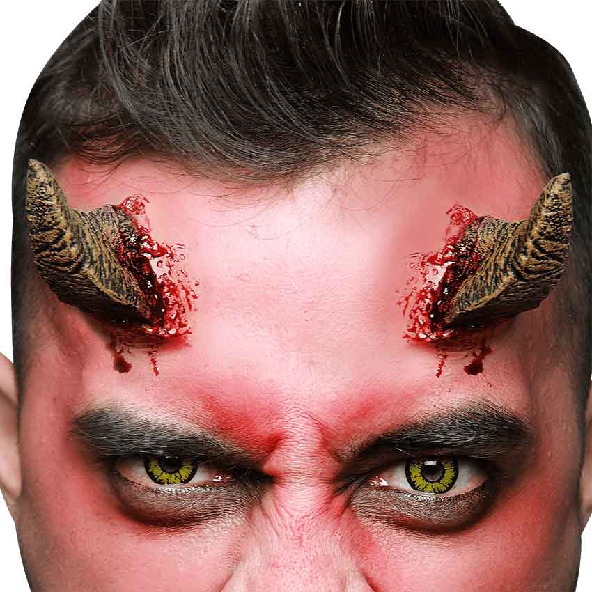 Demon Horns SFX Latex Appliance