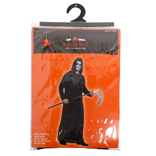 Adult Hooded Black Robe