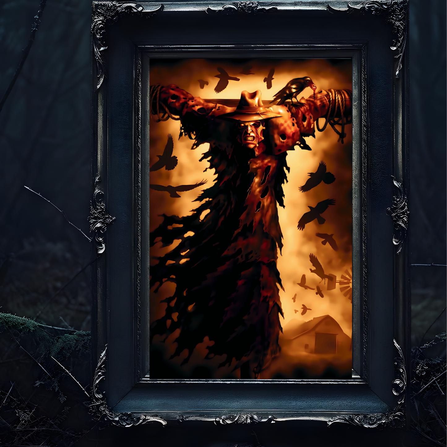 Jeepers Creepers Scarecrow Print 11x14