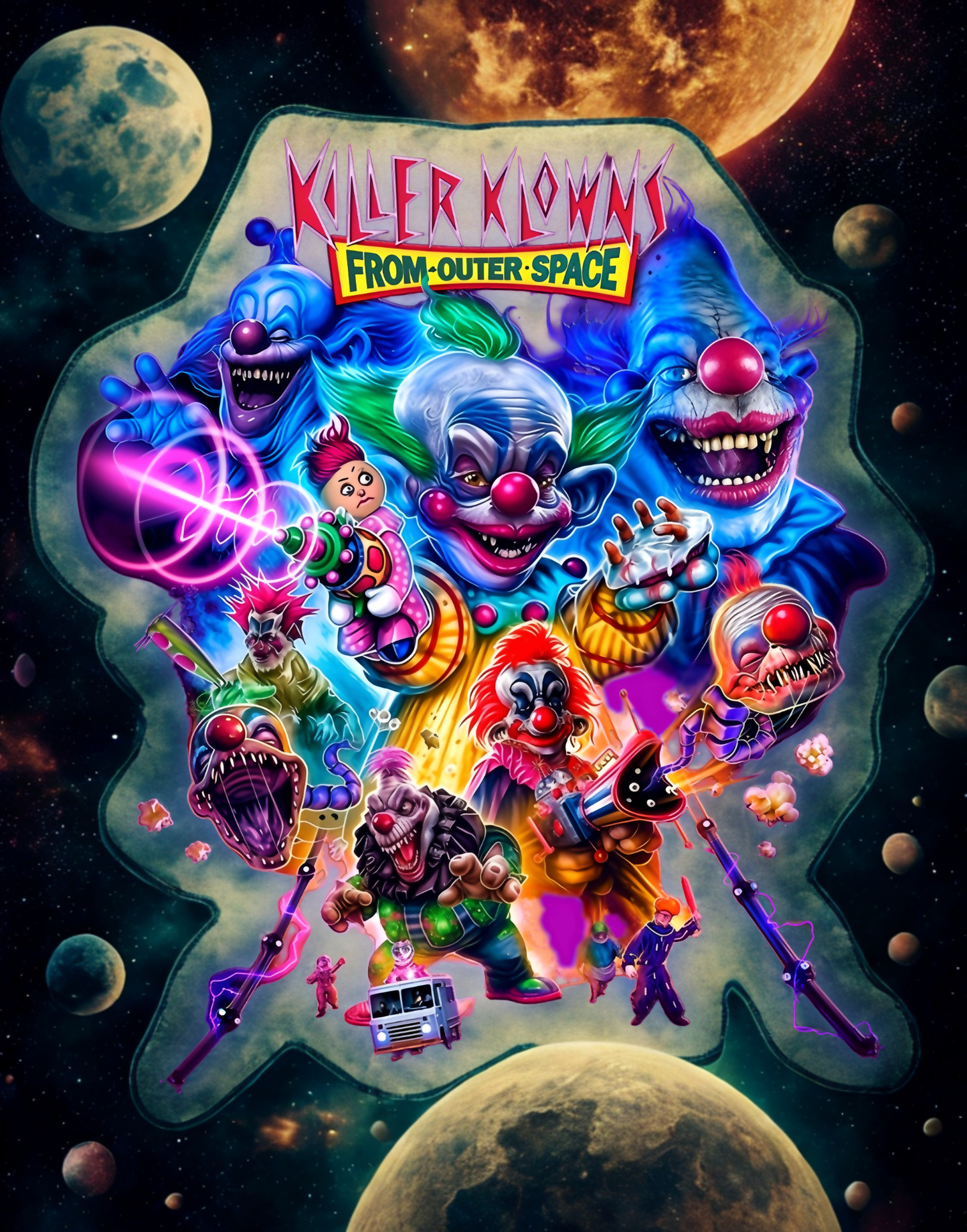 Killer Klowns From Outer Space 11x14 Print