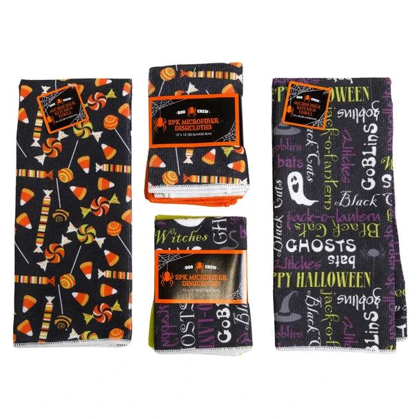 Microfiber Halloween Kitchen Textile