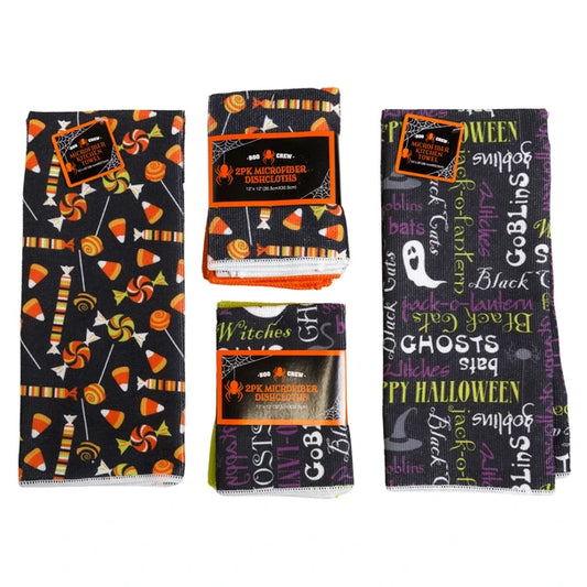 Microfiber Halloween Kitchen Textile