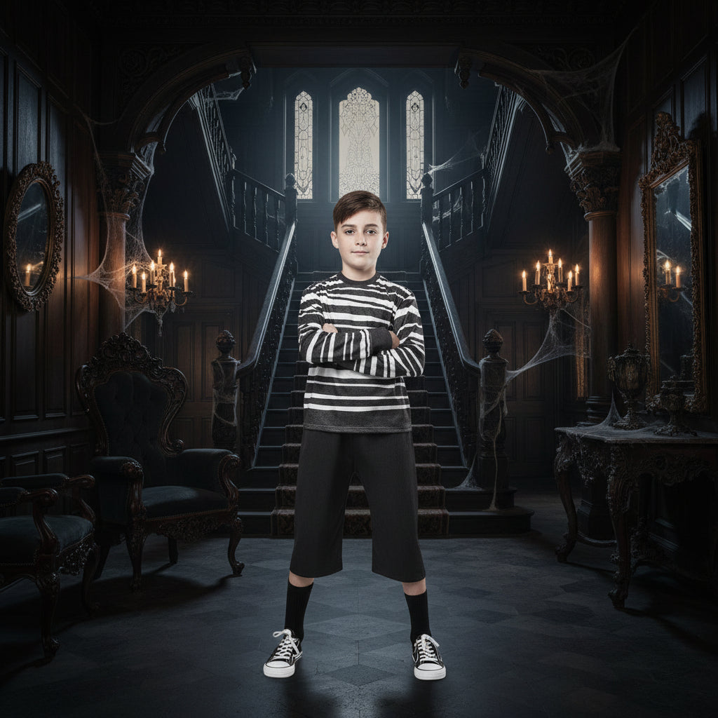 Pugsley Addams Kids Costume