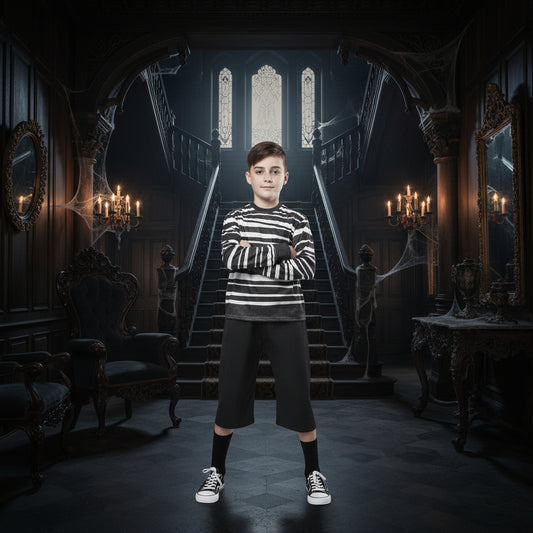 Pugsley Addams Kids Costume