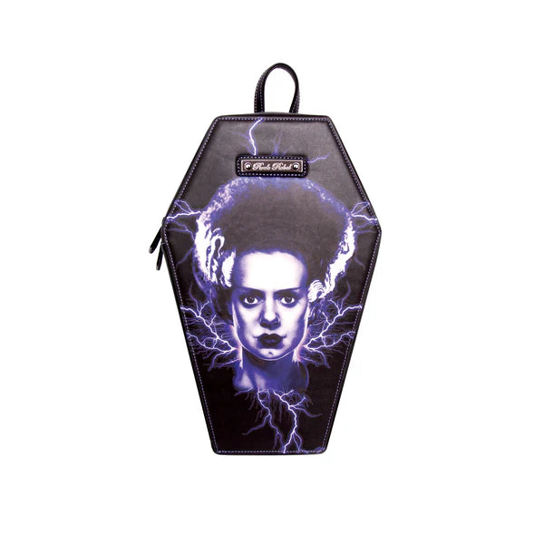 Bride of Frankenstein Coffin Bag- Rock Rebel