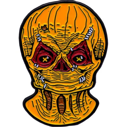 Trick r Treat Sam Unmasked Head Enamel Pin