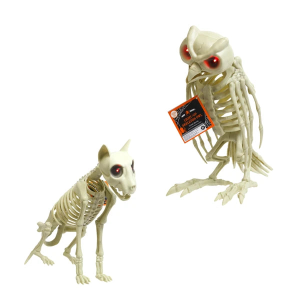 Skeleton Animal w/ Light-Up Eyes