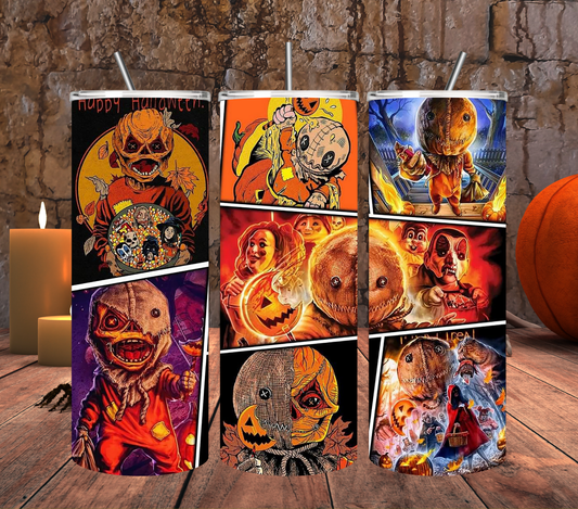 Trick Or Treat Sam 20 oz Skinny Tumbler