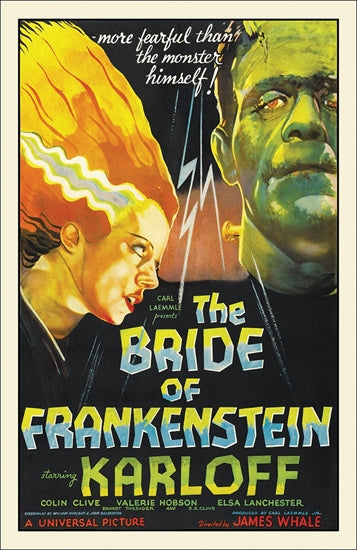 Bride of Frankenstein 11x17 Print