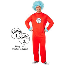 Dr Seuss Thing 1 & 2 Adult Costume