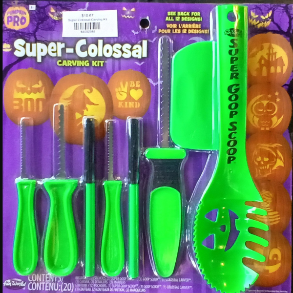 Super-Colossal Pumpkin Carving Kit