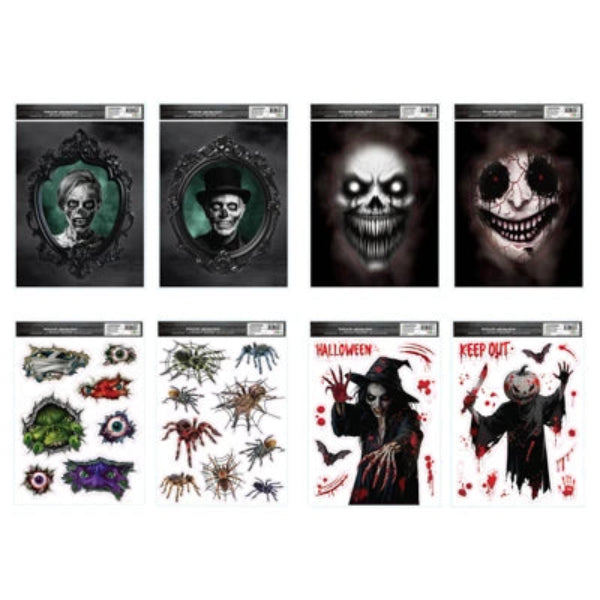 Horror Window Clings