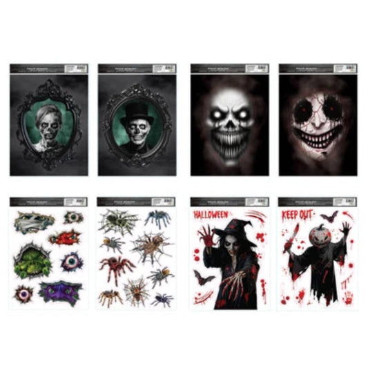 Horror Window Clings