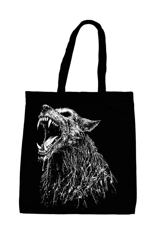 Zipper Tote Bag- Lycanthrope