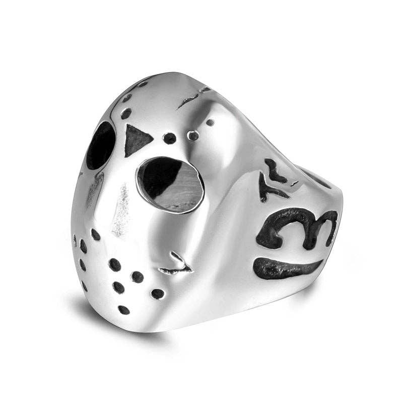 Skull Titanium Steel Ring