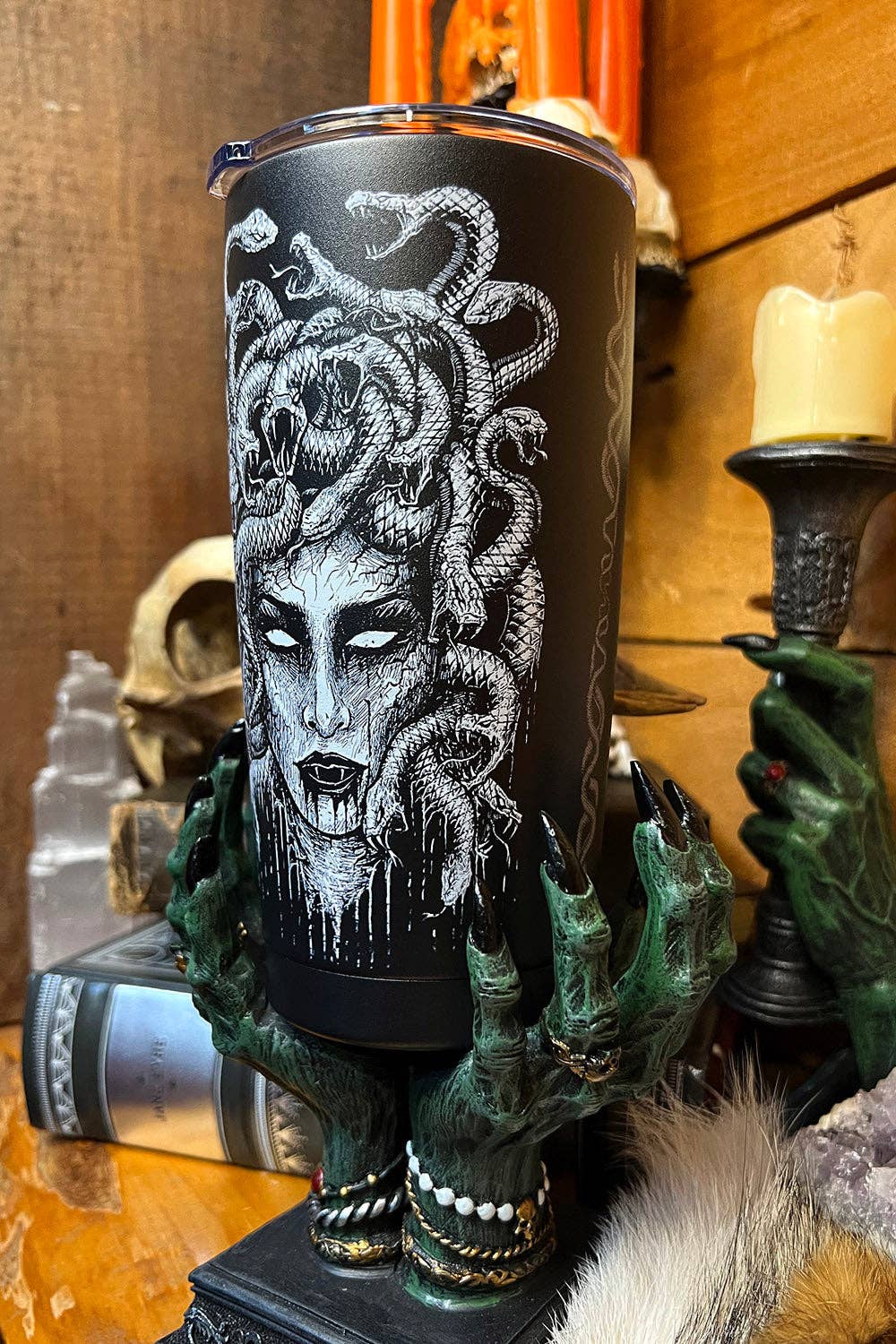 Medusa 20 oz Travel Mug