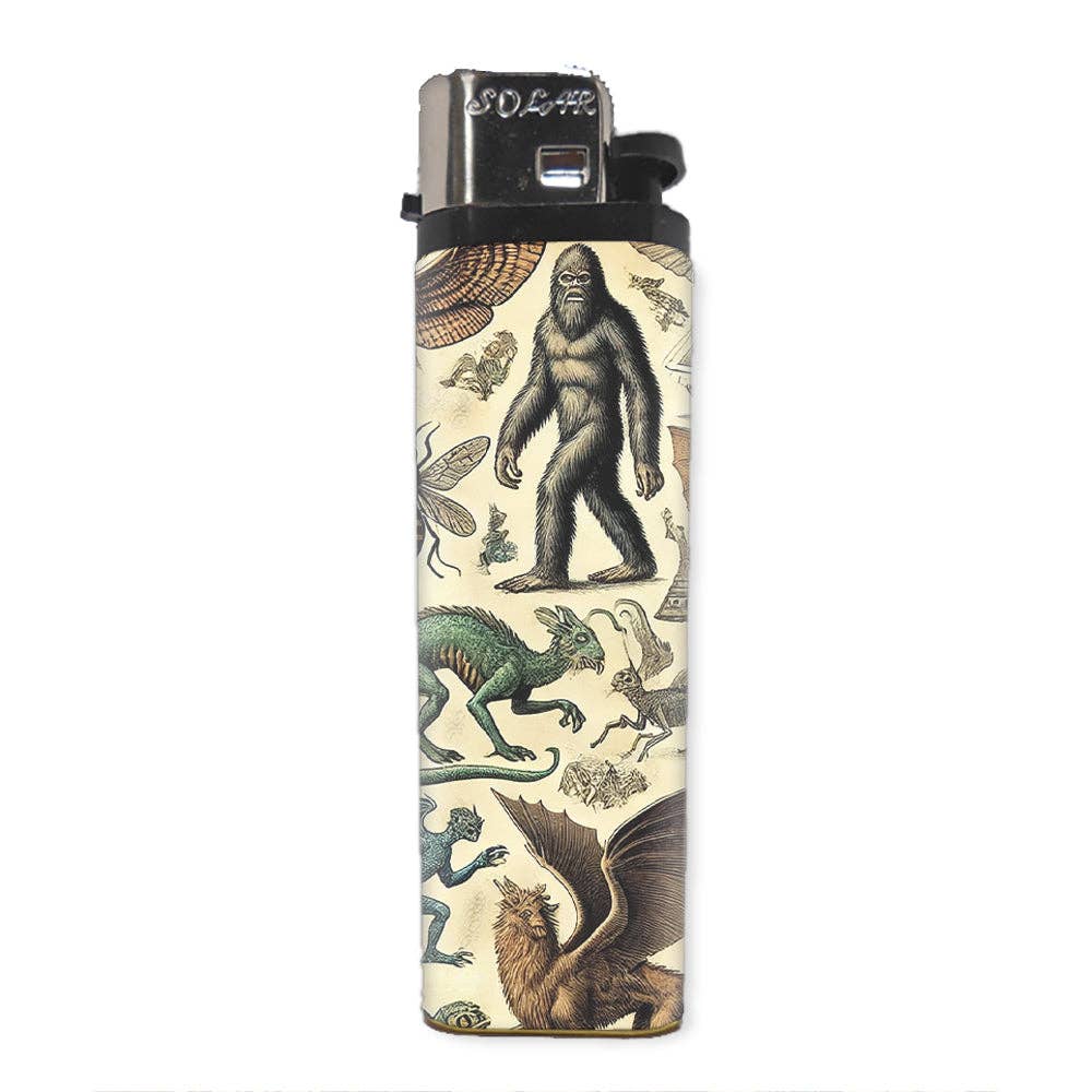 Cryptids and Mythological Creatures Basic Lighter