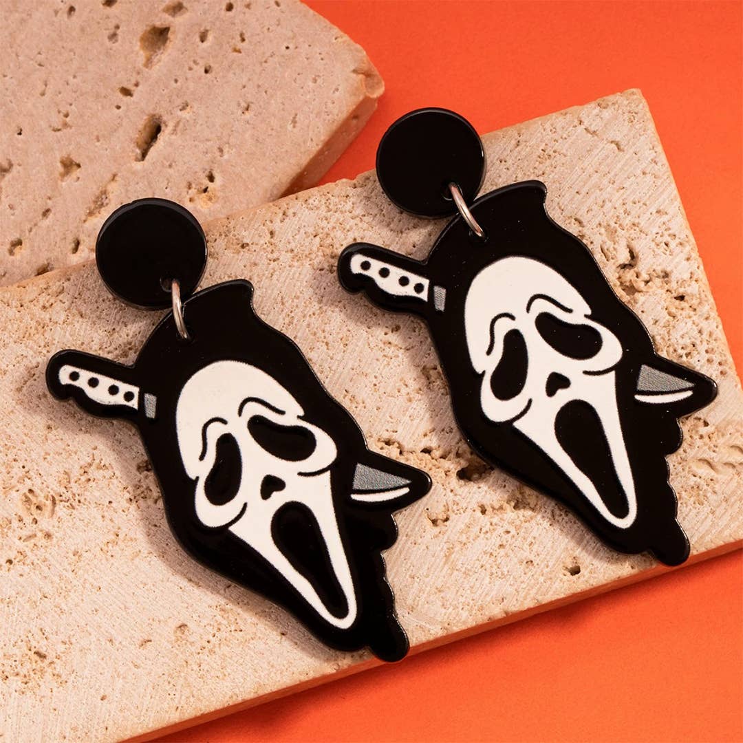 GhostFace Slasher Earrings