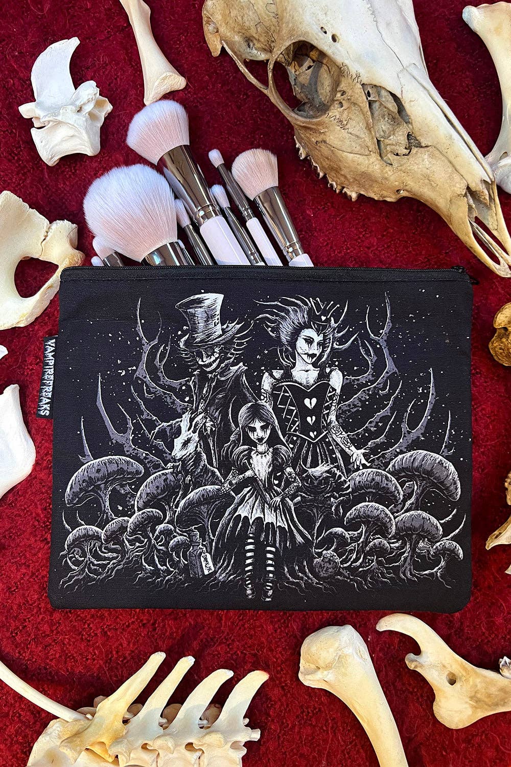 Malice In Wonderland Makeup Bag