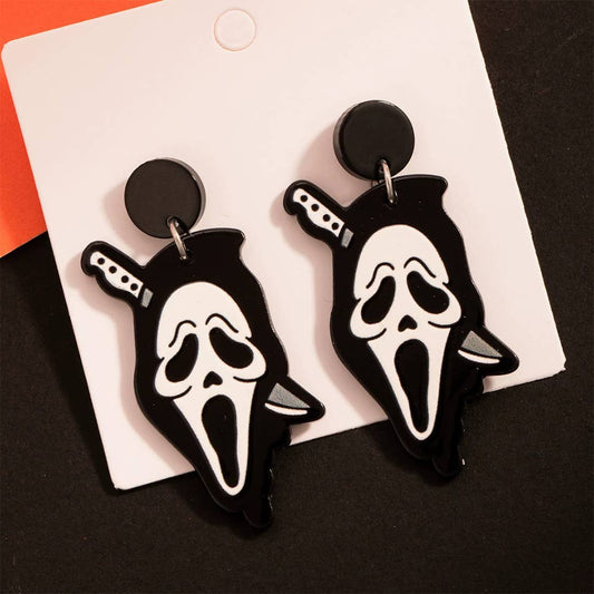 GhostFace Slasher Earrings