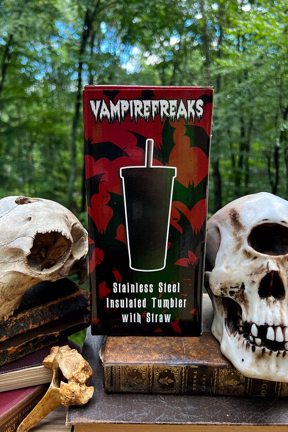 Zombunny Cold Brew Tumbler with Straw