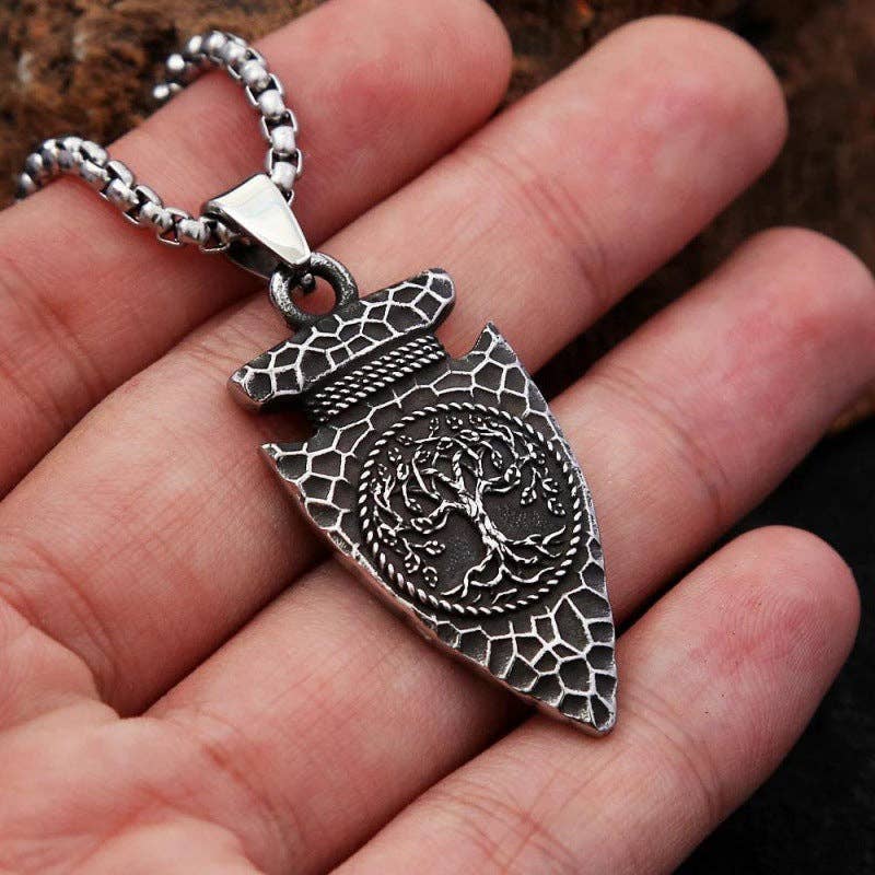 Viking Tree of Life Pendant Necklace
