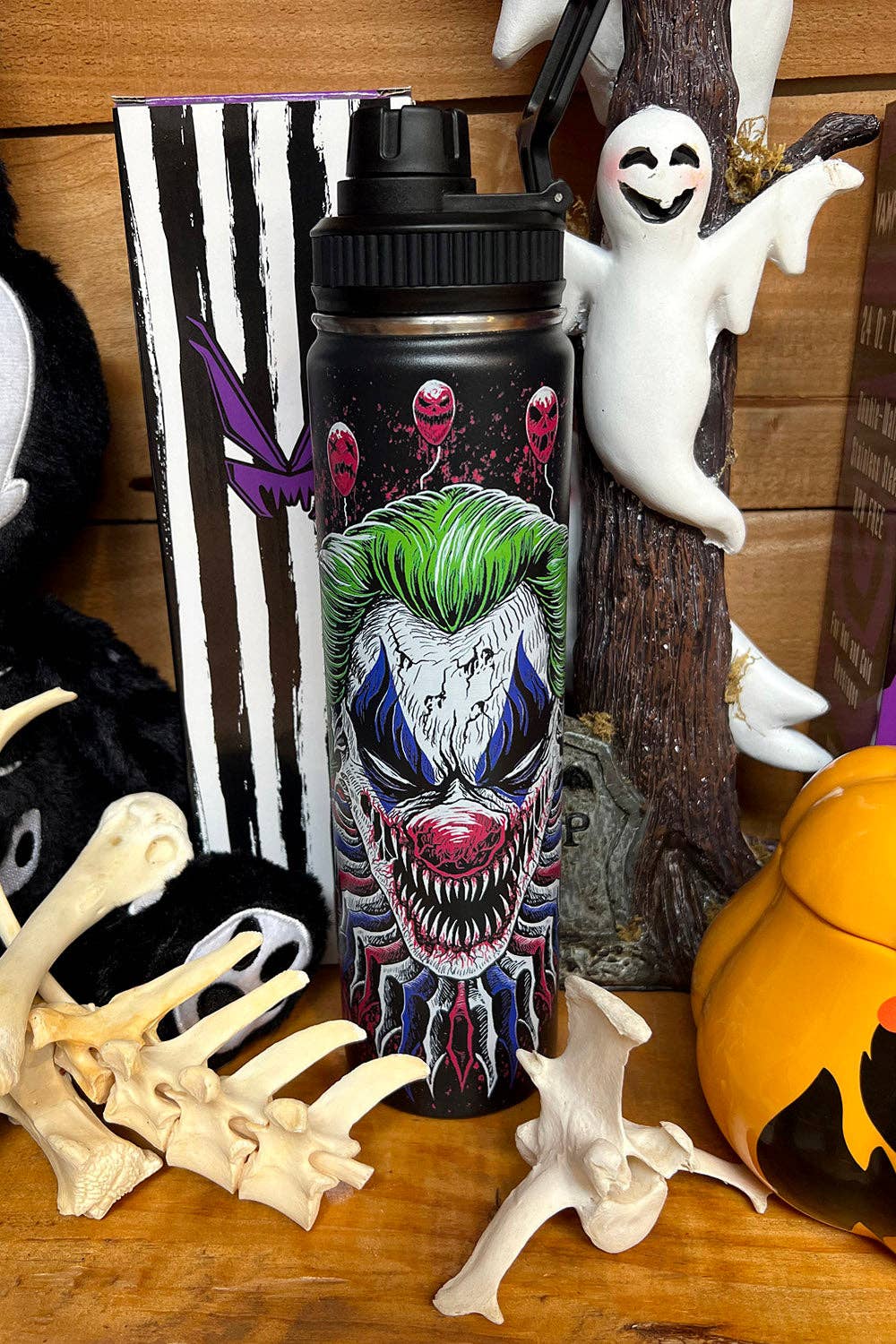 Killer Clowncore 24 Oz Water Bottle