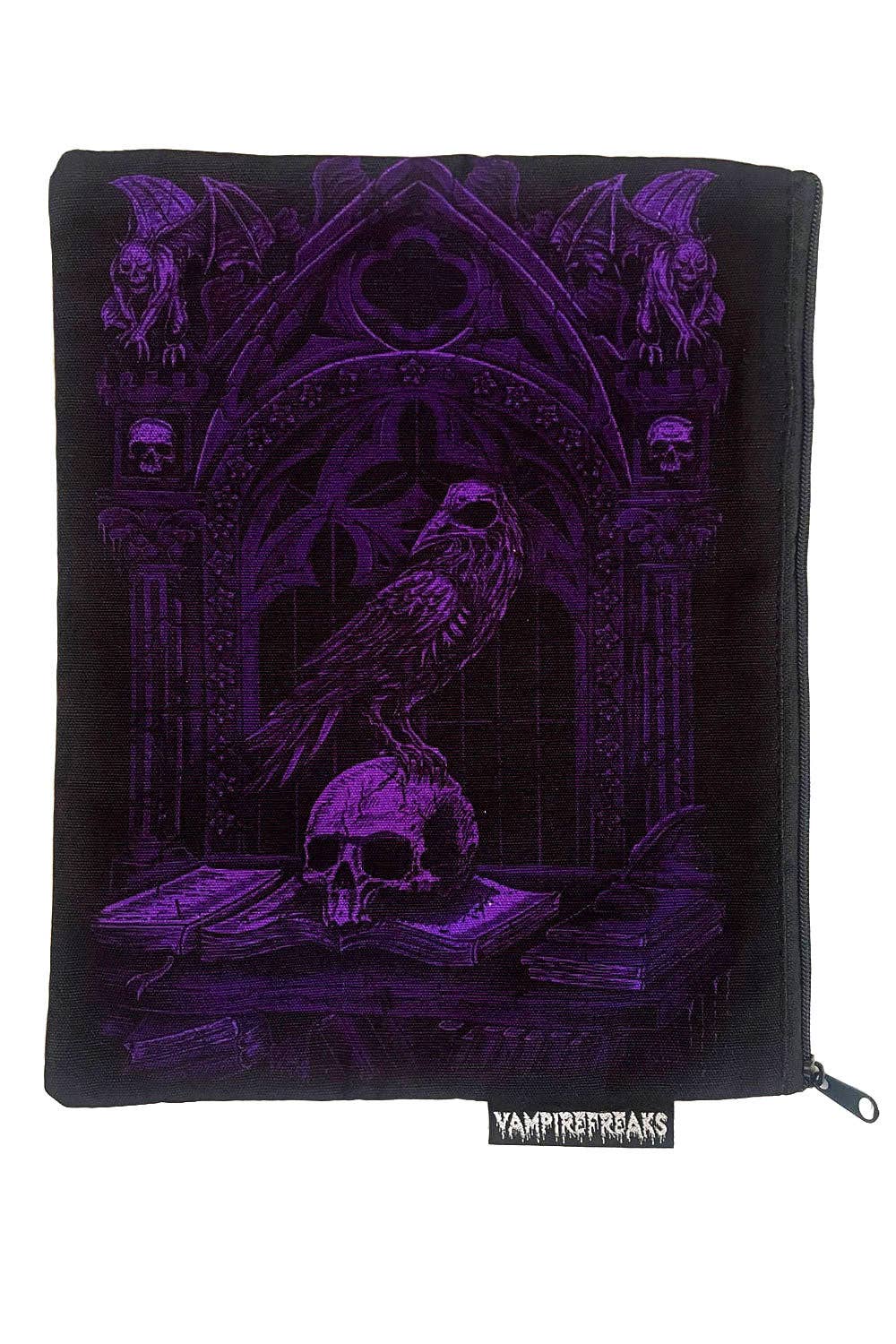 Quoth The Raven Makeup Bag [PURPLE]