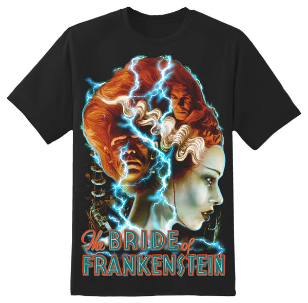 Electric Bride of Frankenstein T-shirt