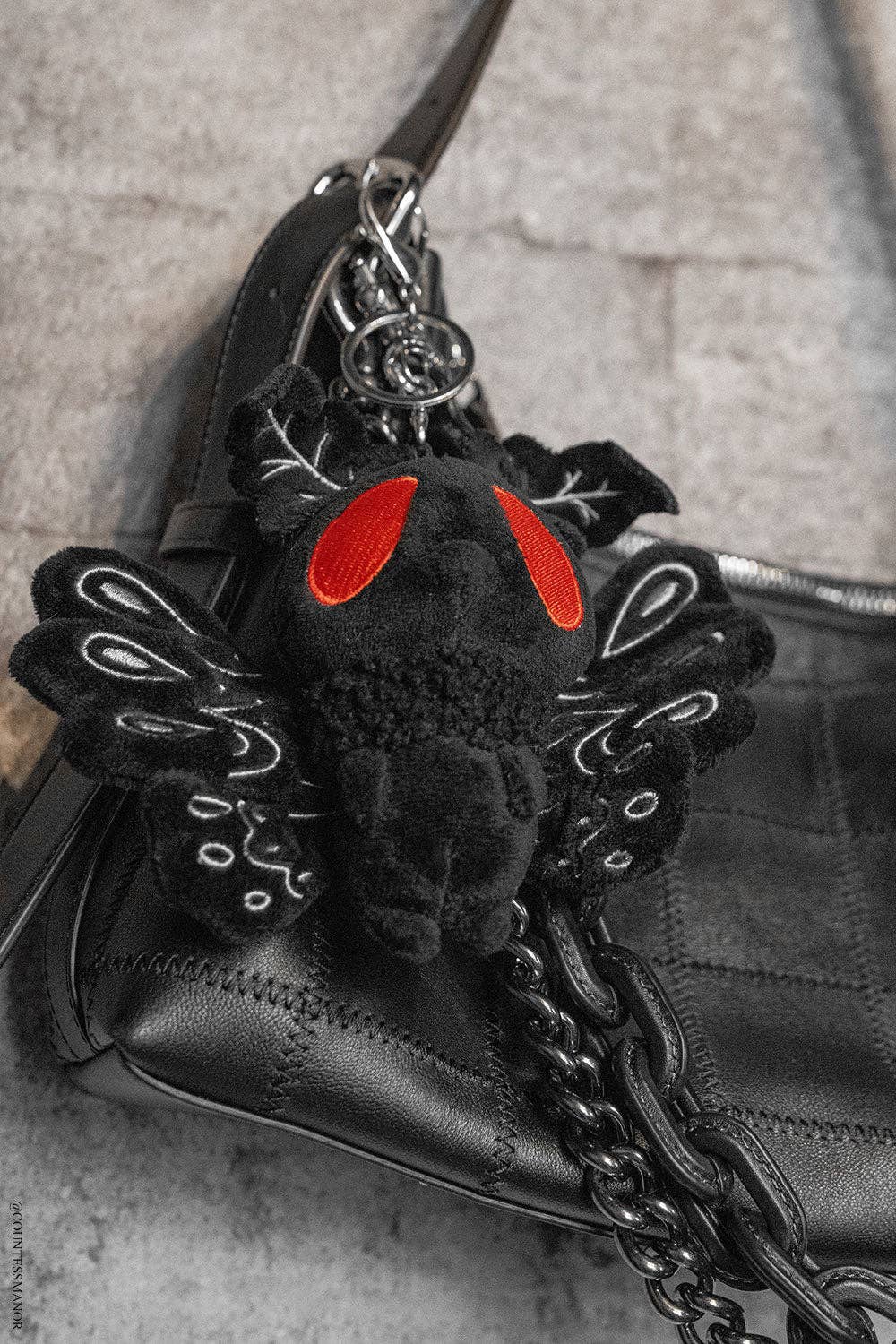 Mothman Plush Keychain
