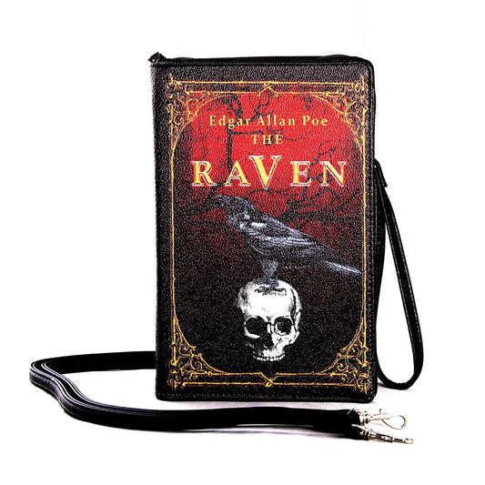 The Raven Vintage Book Clutch Bag