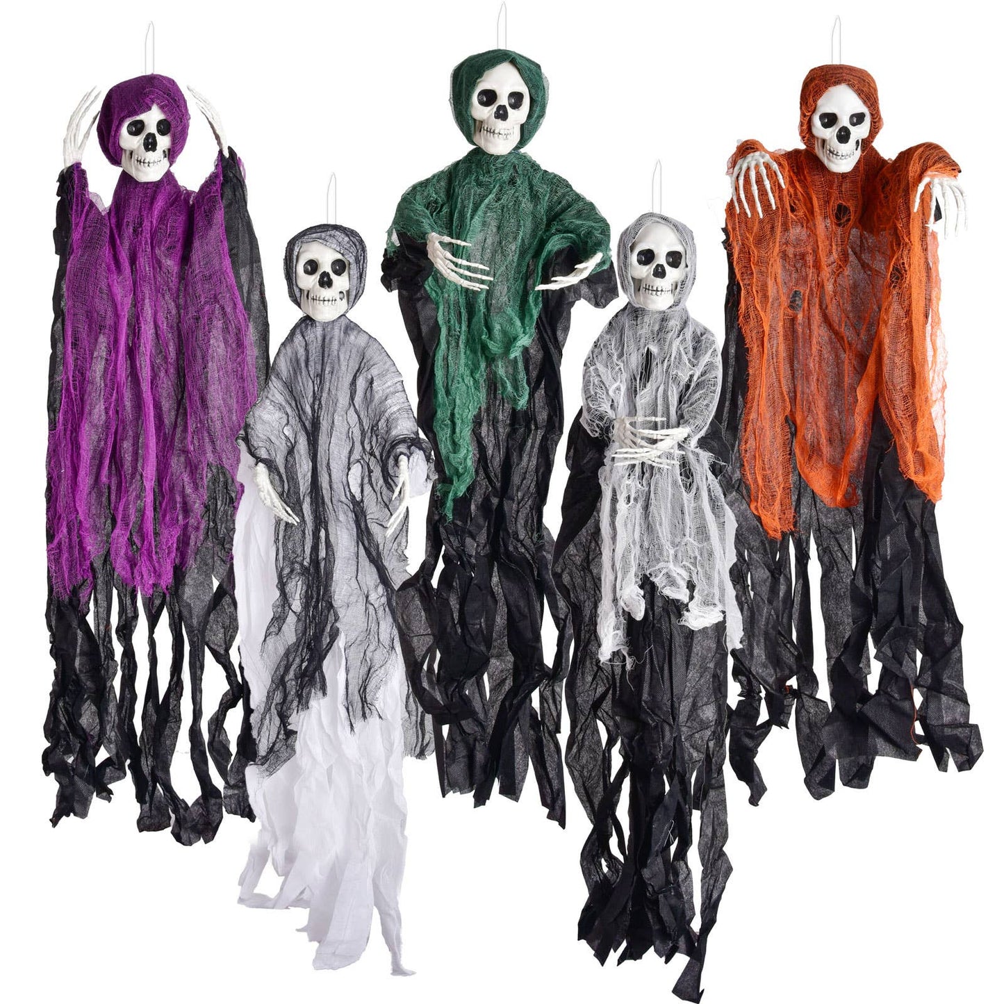 Hanging Grim Reaper Halloween Outdoor Decoration