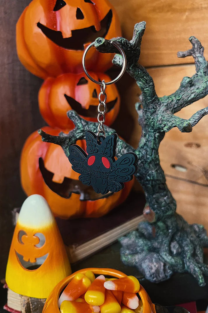 Mothman Keychain