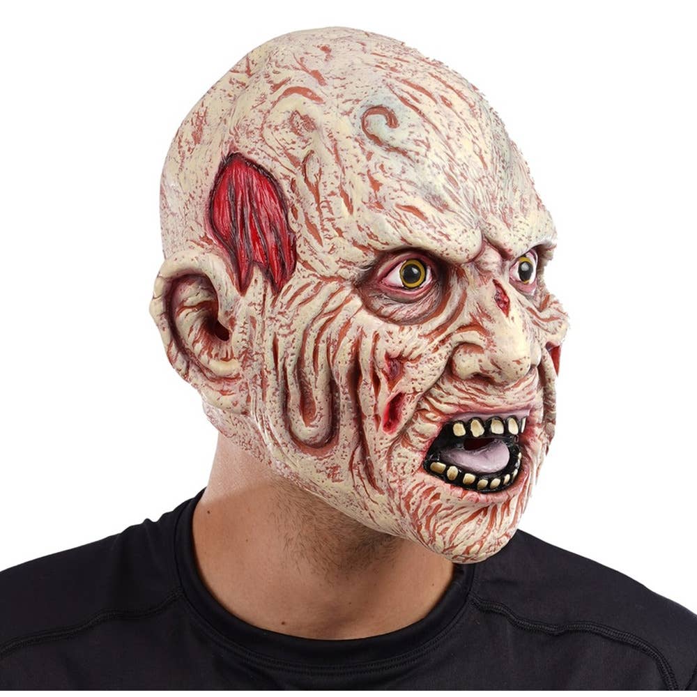 Infected Zombie Latex Halloween Mask Walker Fancy Dress