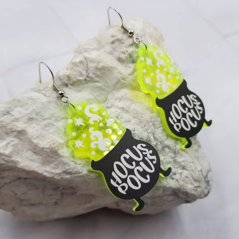 Witch HOCUS POCUS Earrings - Halloween